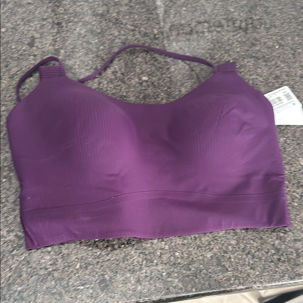 Vibrant Purple Sports Bra